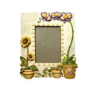 Vintage Cottagecore Orchid - Floral Picture Frame